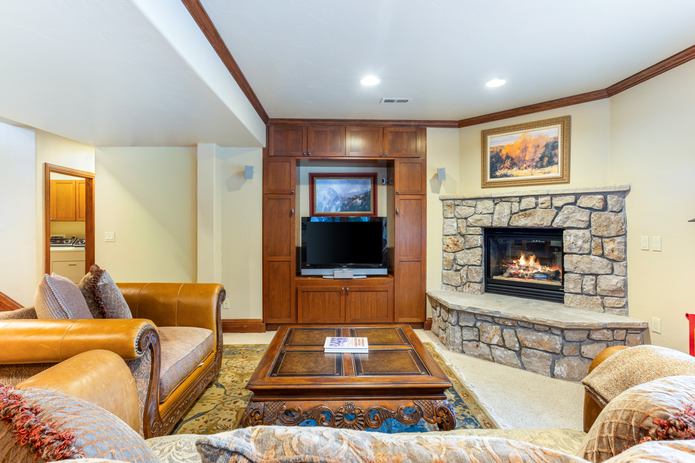 Lower Level Family Room + Suite — photograph 4